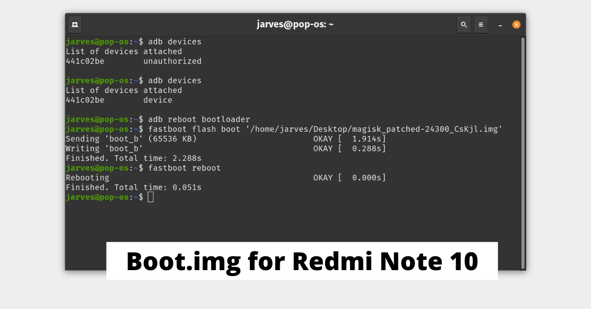 Boot.img for Redmi Note 10