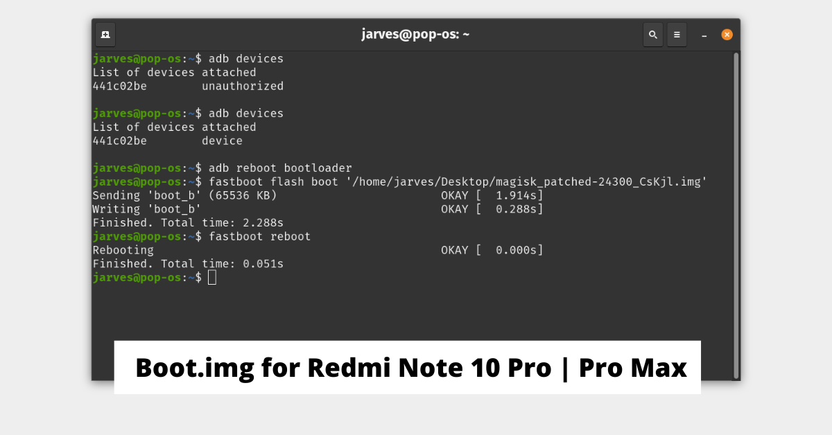 Boot.img for Redmi Note 10 pro