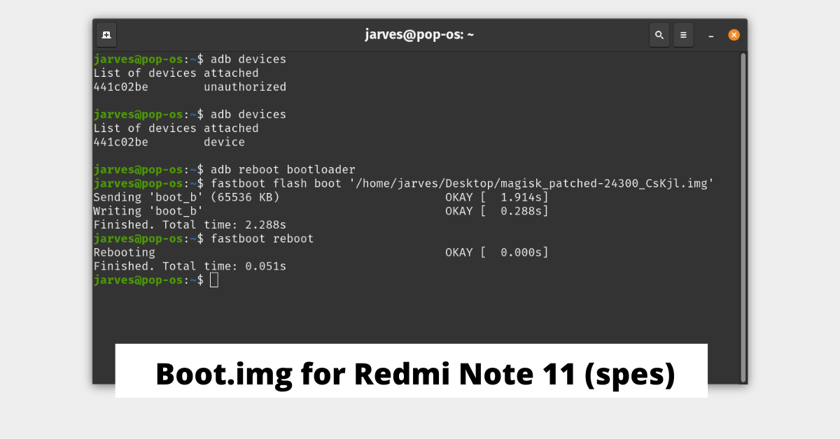 Boot.img for Redmi Note 11